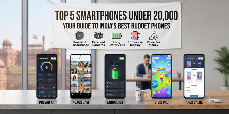 What Reddit Actually Recommends: 5 Best Smartphones Under ₹20,000 in India
