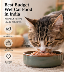 Best Budget Wet Cat Food in India Without Fillers (2026 Reviews)