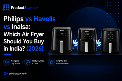 Philips vs Havells vs Inalsa: Which Air Fryer Should You Buy in India? (2026)