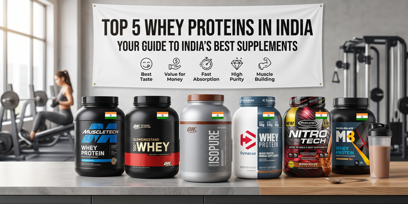 What Reddit Actually Recommends: The 5 Best Whey Protein Powders in India