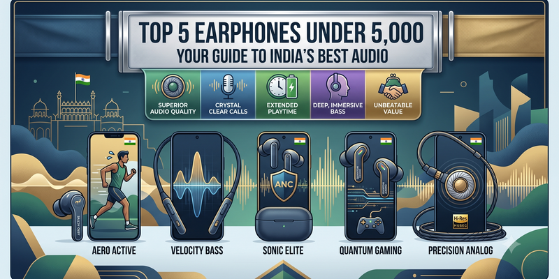 What Reddit Actually Recommends: 5 Best Earbuds Under ₹5,000 in India