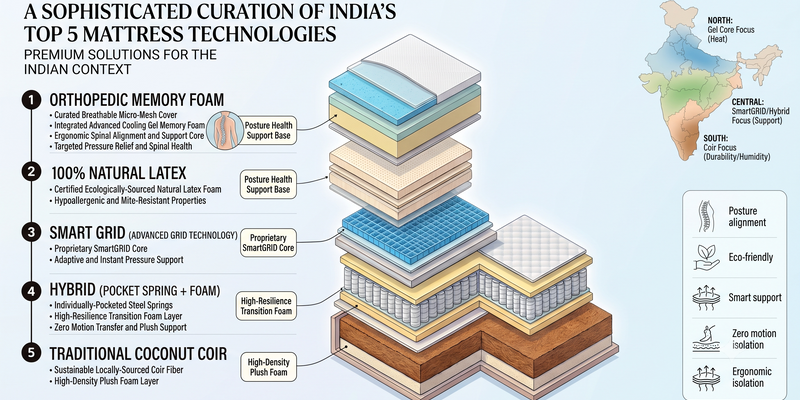 What Reddit Actually Recommends: 5 Best Mattresses Under ₹20,000 in India