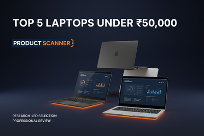 Top 5 Laptops Under ₹50,000 in India (2026)