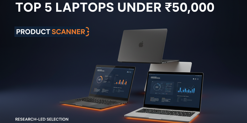 Top 5 Laptops Under ₹50,000 in India (2026)