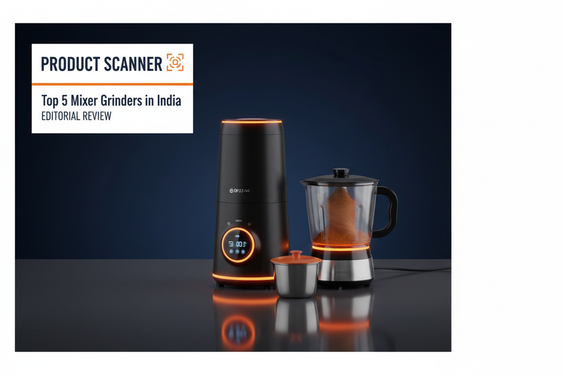 Top 5 Mixer Grinders in India (2026)